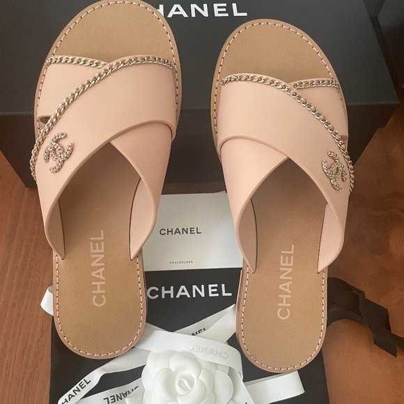 CHANEL | Shoes | Brand New Chanel Cruise 22526 Mules Size 37
